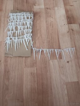 Vianočná výzdoba reťaz  - cencúľe - 2