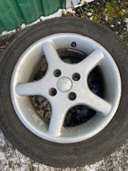 Hyundai Getz – hliníkové disky R14 s pneumatikami - 2