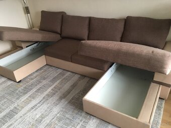 Sedacia súprava tvar U - 2