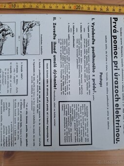 Smaltovaná tabula prvá pomoc - 2