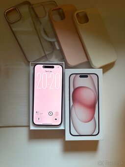 Iphone 15 128gb rúžový - 2