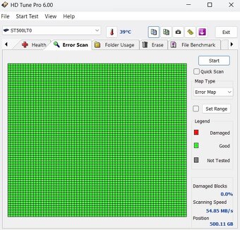 Externý disk 500 GB - 2