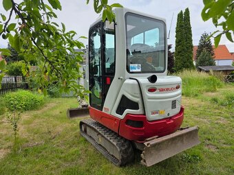 Mini rýpadlo TAKEUCHI TB 225 - 2