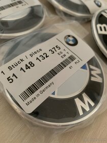 BMW znak na prednú / zadnú kapotu , kolesa a volant - 2