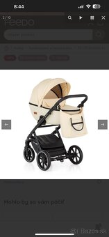 PETITE&MARS Kočár kombinovaný Rover III 2v1 Beige - 2