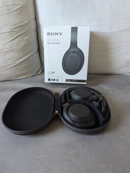 Sony WH-1000XM4, nove nausniky, komplet balenie, dohoda mozn - 2