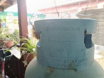 Propán butan flasa 33kg - 2
