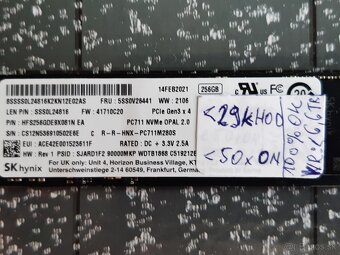 SSD 256GB M.2 PCIe SKHynix PC711 80mm - 2