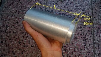 Sústružnícky materiál - hliníková guľatina - 2
