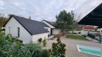 Štýlový 120 m2 ENERGETICKY úsporný DREVODOM s bazénom, POZEM - 2