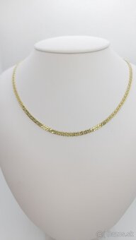 Zlata kvalitná retiazka - plná - 2