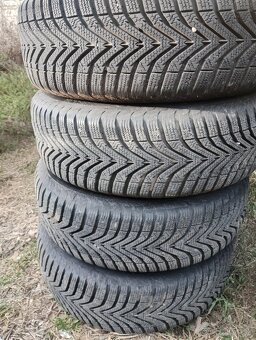 Zimné pneu.195/65R15, dis- 5x100 - 2
