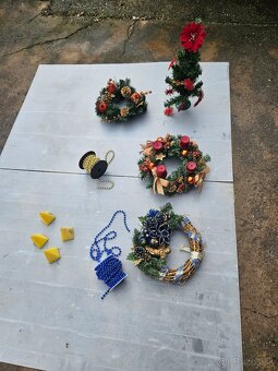 Predam vianočné ozdoby a vence na obrazkoch - 2