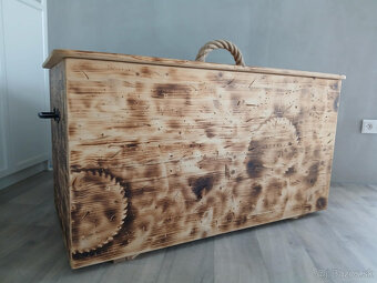 drevená truhlica NOVÁ - 2