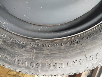 Predám dojazdove koleso 4x114,3 - 2