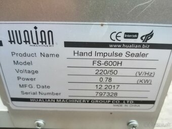 Žehlička ramenová na sáčky - 2