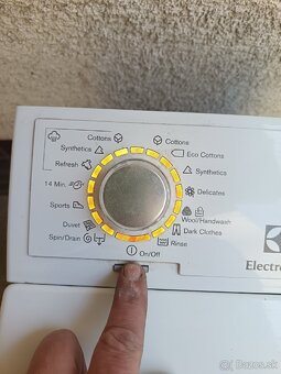 Parná práčka Electrolux zanovna, dovoz v ba - 2