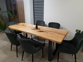 stôl, epoxid, jedalensky stol - 2