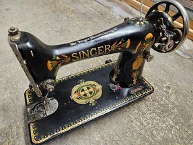 Šijací stroj SINGER MANFG.CO. TRADE MARK, New York 1933 - 2