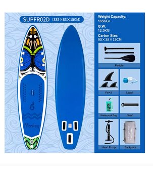 Prenájom paddleboardu - 2
