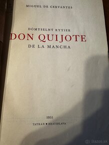 Dômyselný rytier Don Quijote De La Mancha - 2