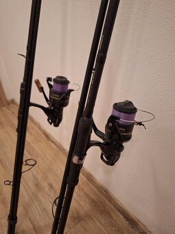 Kaprové prúty Shimano s navijakmi - 2