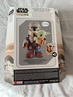 Plyšák Star Wars mandalorian a yoda - 2