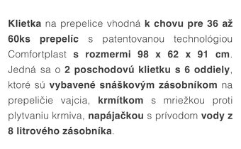 Klietka pre prepelice - 2
