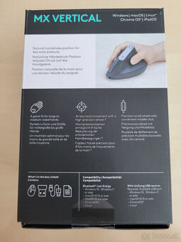 Predam novu mys Logitech MX Vertical - 2
