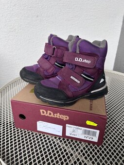 Dievčenské zimné topánky DD Step v. 29 - 2