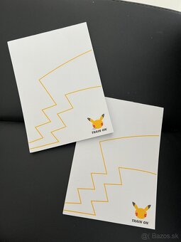 Pokemon Pikachu notes 2 kusy - 2