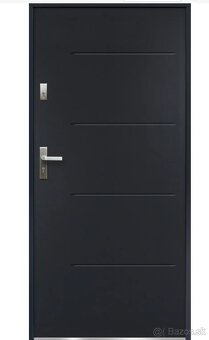 OBI dvere Atena 80 Ľ. antracit - 2