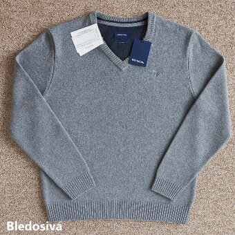 Vlnený sveter McNeal 100% jahňacia vlna Merino - Nový - 2