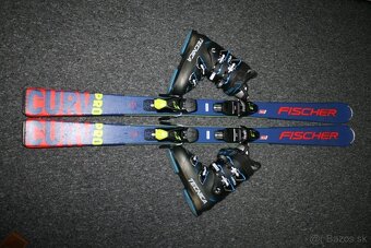 lyže Fischer RC4 160 cm, lyžiarky Atomic - 2