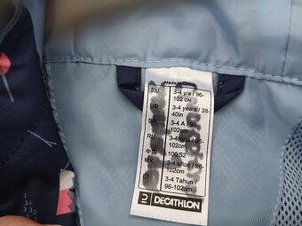 Prechodna nepremokava  bunda 104 - 2