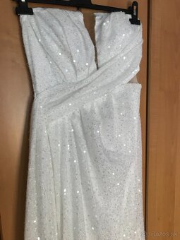 Svadobné/ popolnočné šaty - 2