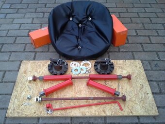 SEDÁK, polstrovanie,  na traktor, teru, agzat, Zetor, vozík - 2