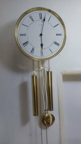 Predám starožitné vyrezávané komodové hodiny FeinMechanik So - 2