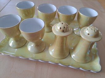 Victoria China Czechoslovakia set na vajíčka - 2