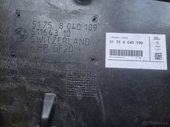 BMW E90,E91 - Adaptér kryt motora pod predný narazník - 2
