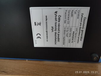 Ozonový generátor PROFZON 7G - 2