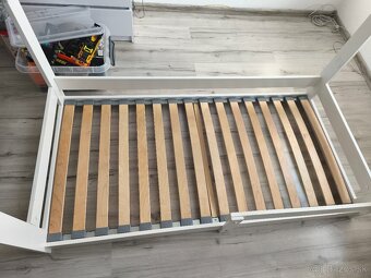 Detská posteľ , biela farba , 160x80 CM - 2