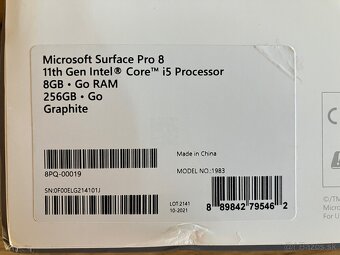 Microsoft Surface Pro 8 + klávesnica + pero - 2