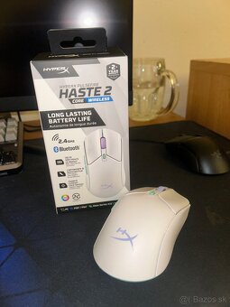 Herná myš HyperX Pulsfire Haste 2 Core Wireless | V ZÁRUKE - 2