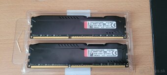 Predám pamäte 16GB (2x8) DDR3 Kingston HyperX FURY 1866 Mhz - 2