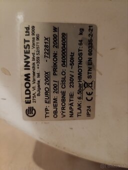 Elektrický bojler - 2