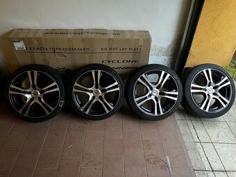4× disky PBT + letné pneu Taurus 225/40 R18 (18”) - 2