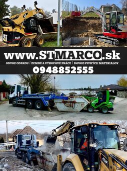 Zemné práce, odvoz odpadu, predaj kameniva - 2