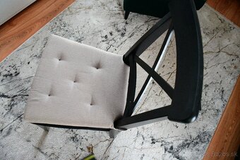 Stolička Ikea s poduškou - 2
