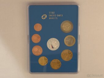 Sada slovenských euromincí 2011 IIHF PROOF - 2